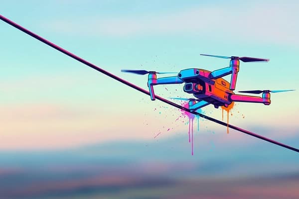 Voltair's Drones Charge on Power Lines for Infinite Range