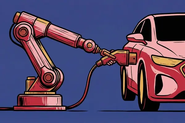 YC-Backed RoboDock Launches Robot Arms to Automate EV Fleet Charging