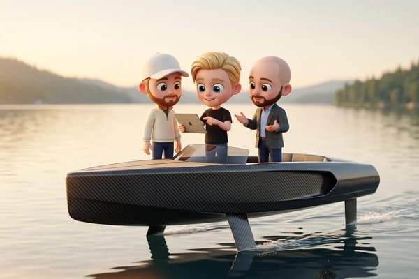 Vessev raises $19M to bring electric hydrofoil ferries to US